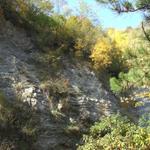 Gesteinsformationen von Jura und Kreidezeit