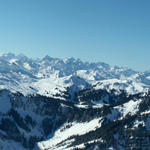 Breitbildfoto der Schwyzer und Urner Berge