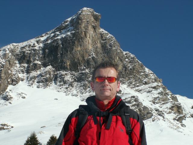 Franco im Hintergrund der Schülberg