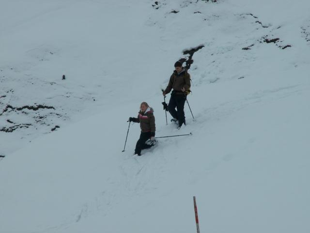 Schneeschulaufen ist schön