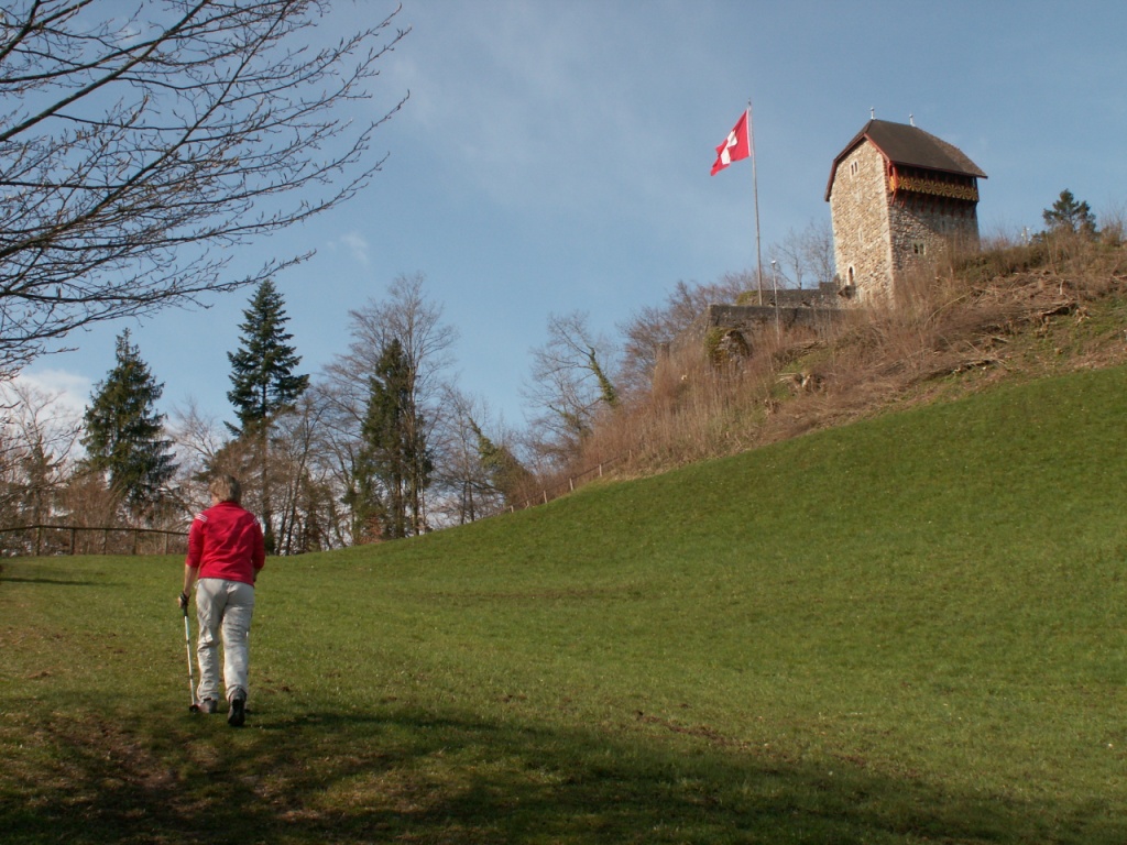 wir kommen der Burg näher