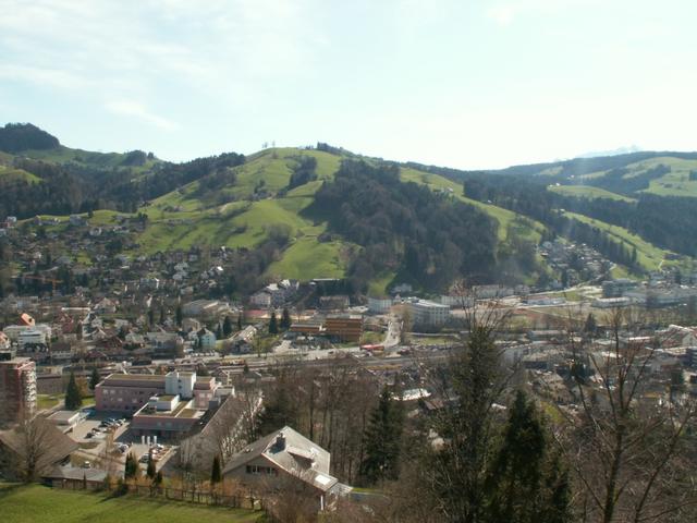 von dort sind wir in der letzten Etappe nach Wattwil gelaufen