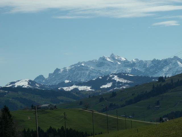 der letzte Blick zum Säntis