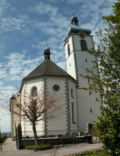 Grubenmann Kirche in St.Gallenkappel ein Besuch lohnt sich