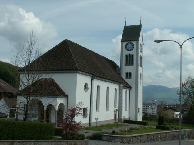 die Kirche von Tuggen