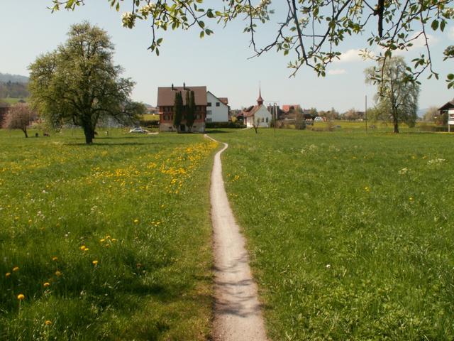 kurz vor der St.Jost Kapelle