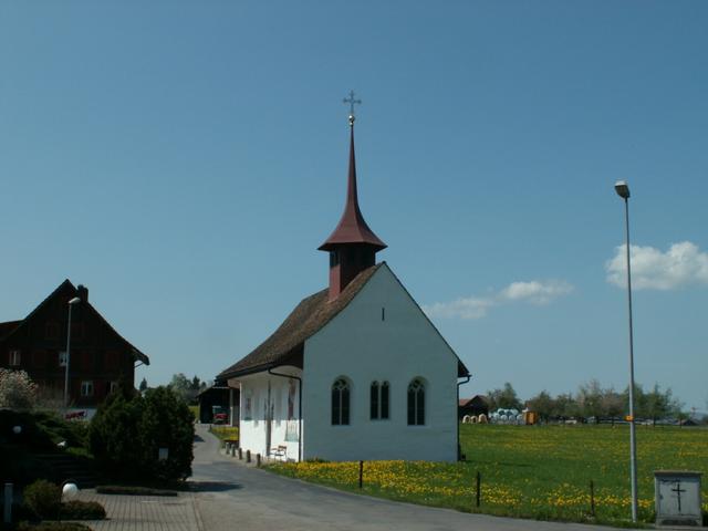 die St.Jost Kapelle wirklich sehenswert