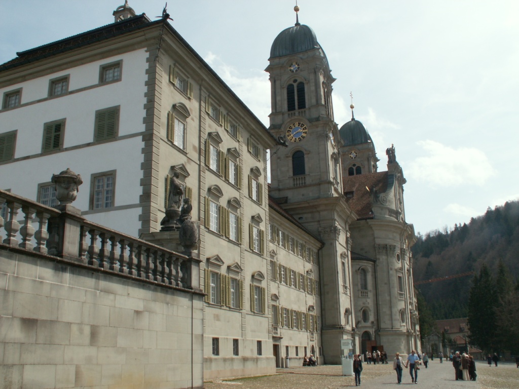 das Kloster Einsiedeln