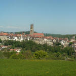 Breitbildfoto von Fribourg