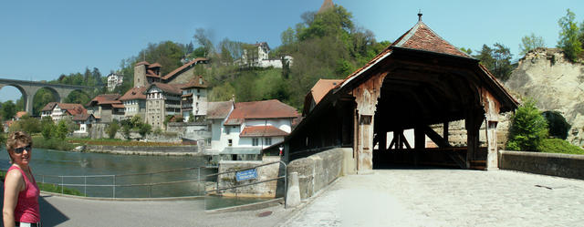 Breitbildfoto Bern Brücke