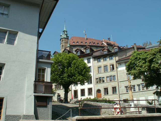 St.Annabrunnen mit Stadthaus