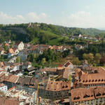 Breitbildfoto von Fribourg
