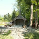 Rastplatz im Bois Cornard, sehr schön