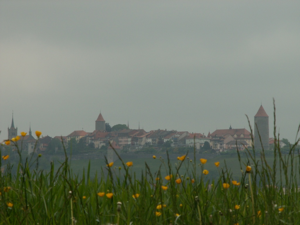 Blick zurück nach Romont