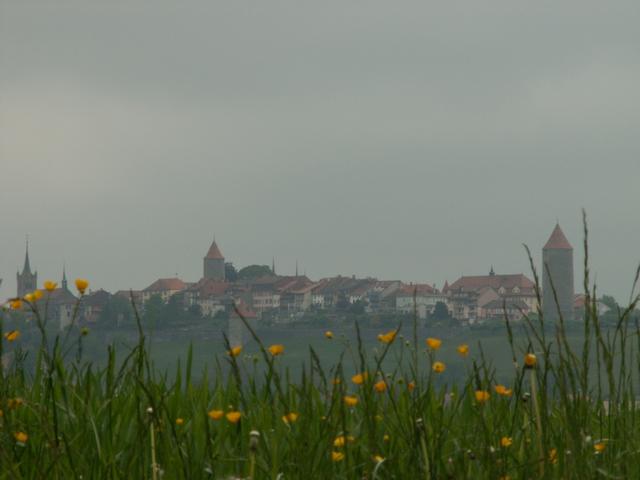 Blick zurück nach Romont