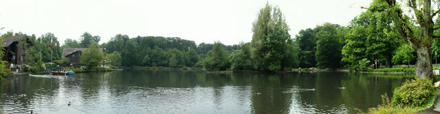 Breitbildfoto vom Lac de Sauvabelin