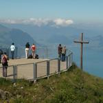 Aussichtskanzel auf dem Fronalpstock 1922 m.ü.M.