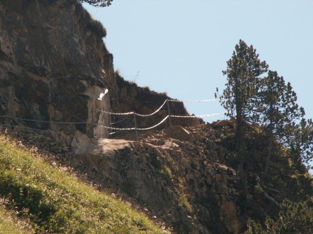 perfekt ausgebauter Wanderweg