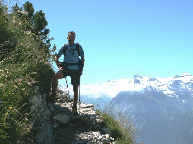 Franco auf dem Gratweg