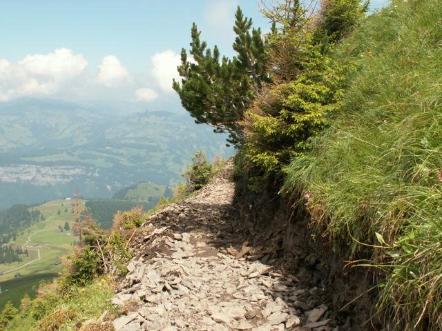 kurz vor dem Chlingenstock 1935 m.ü.M.