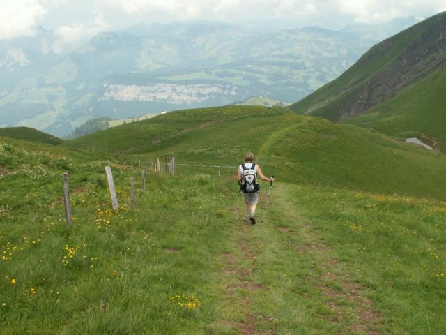 es geht runter nach Stoss