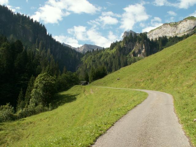 hier endet die Fahrstrasse