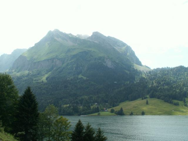 Blick zurück zum Fluebrig Massiv