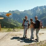 kurz vor der Skihütte Erbs