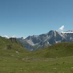 Blick zurück, im Hintergrund Laaxer Stöckli