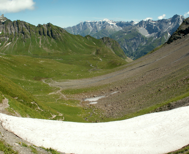 Blick vom Richetlipass zurück