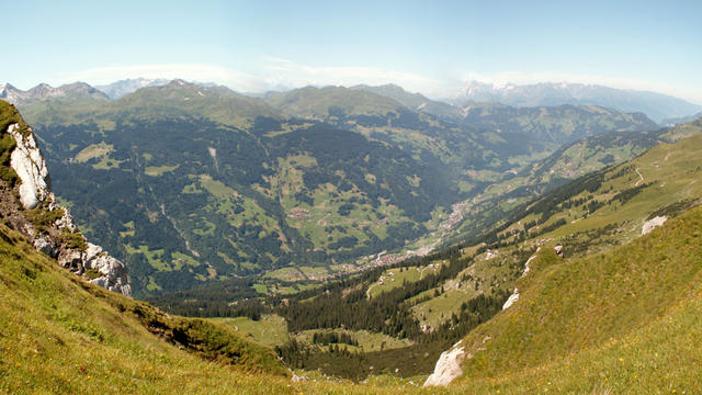 Breitbildfoto Prätigau