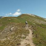 beim Saaser Calanda 2556 m.ü.M.