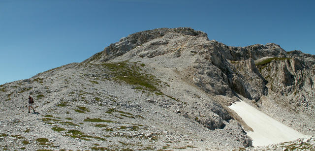 Blick zurück zur Saaser Calanda