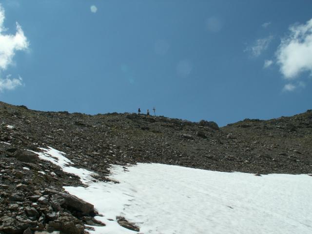 Blick zurück zum Rätschenjoch