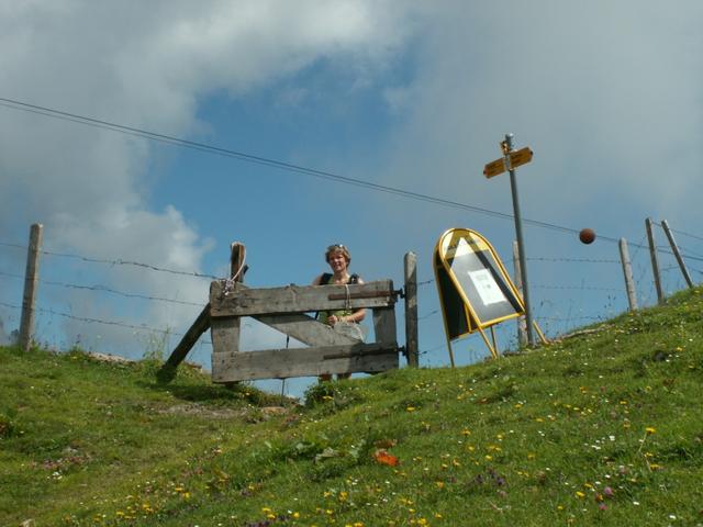 auch Mäusi hat Alp Oberstafel erreicht