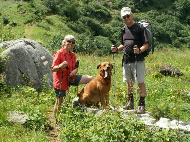 Gruppenfoto Marlyse, Buga und Peter