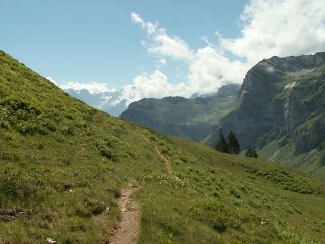 Übergang bei Chilchli 1674 m.ü.M.