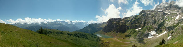 Breitbildfoto Oberblegisee