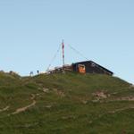 nach einer Pause haben wir die Bergwirtschaft verlassen