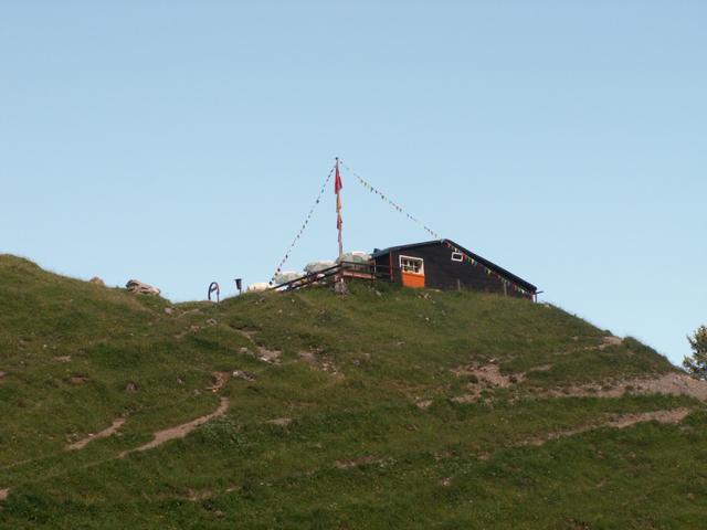 nach einer Pause haben wir die Bergwirtschaft verlassen