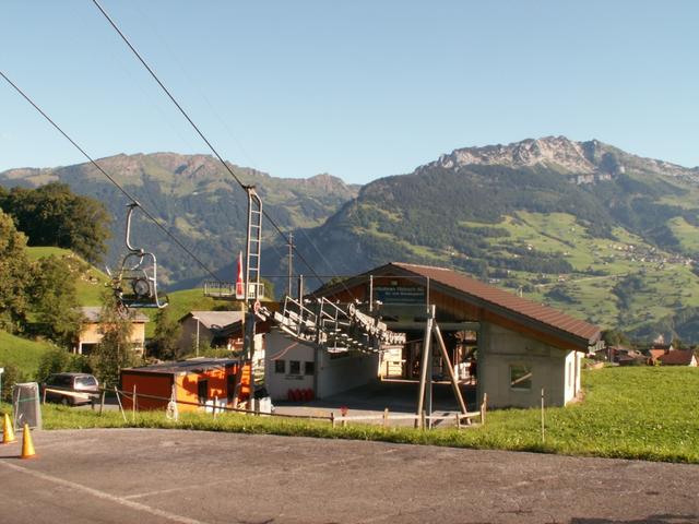 Talstation Habergschwänd Sesselbahn in Filzbach