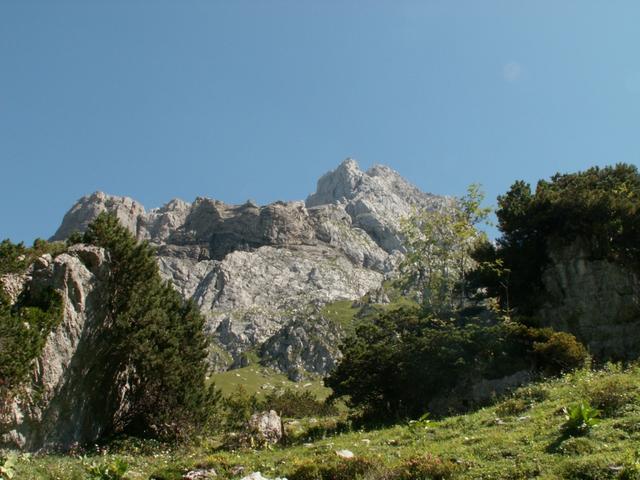 Blick rauf zum Mürtschenstock