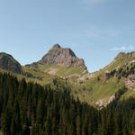 Breitbildfoto Fronalpstock, Schijenstock und Nüenchamm