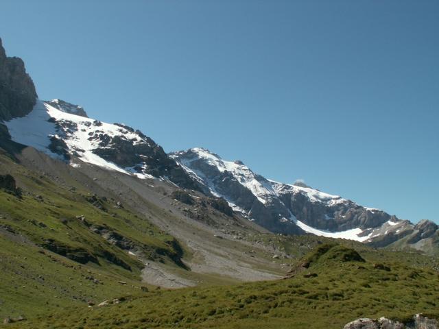 Blick Richtung Bocktschingel und Clariden