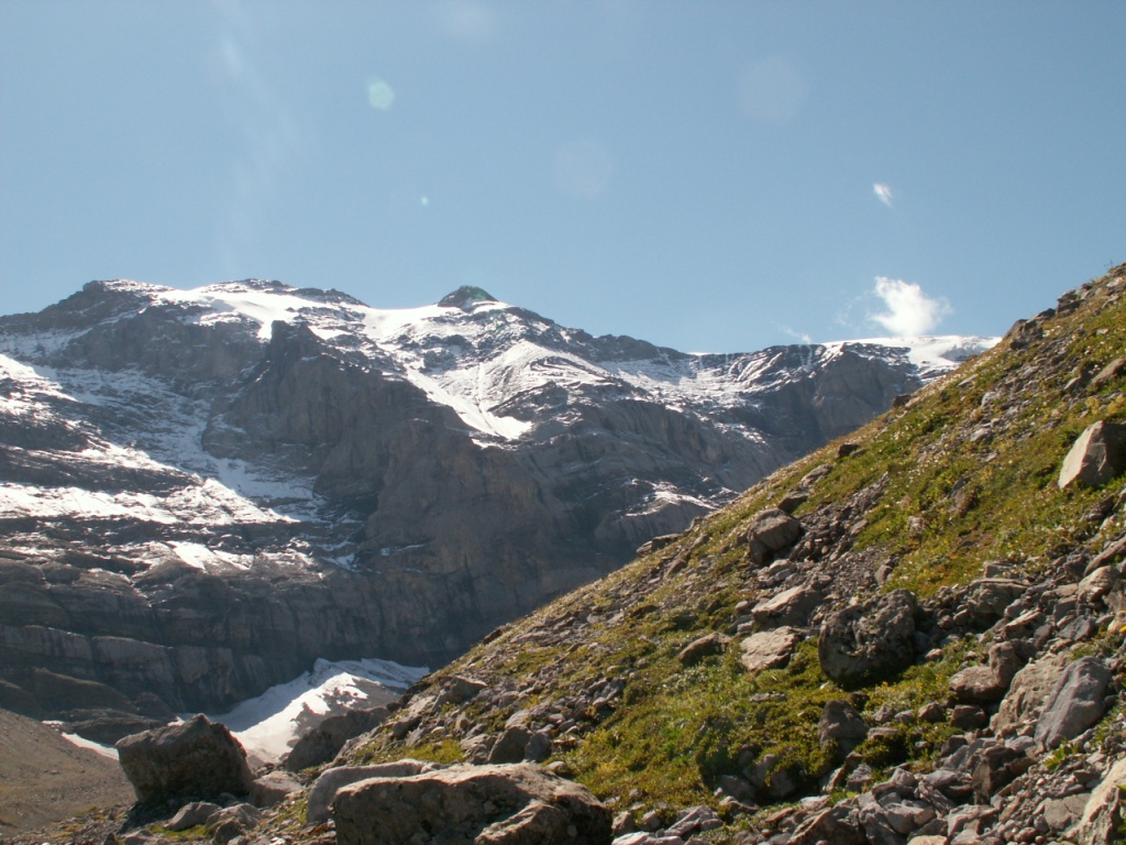 wir verlassen den Bergweg