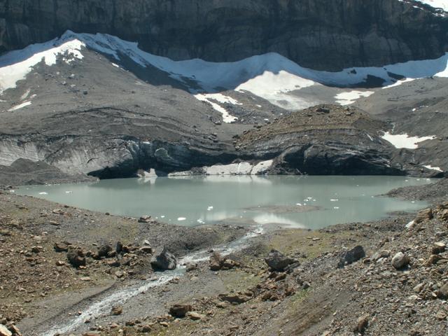 der Gletschersee "Im Griess" ist erreicht