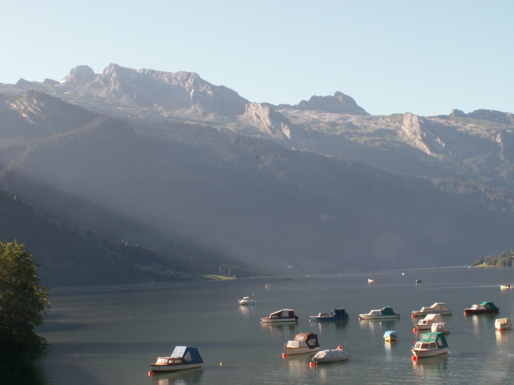 der Wägitalersee mit Mutteristock