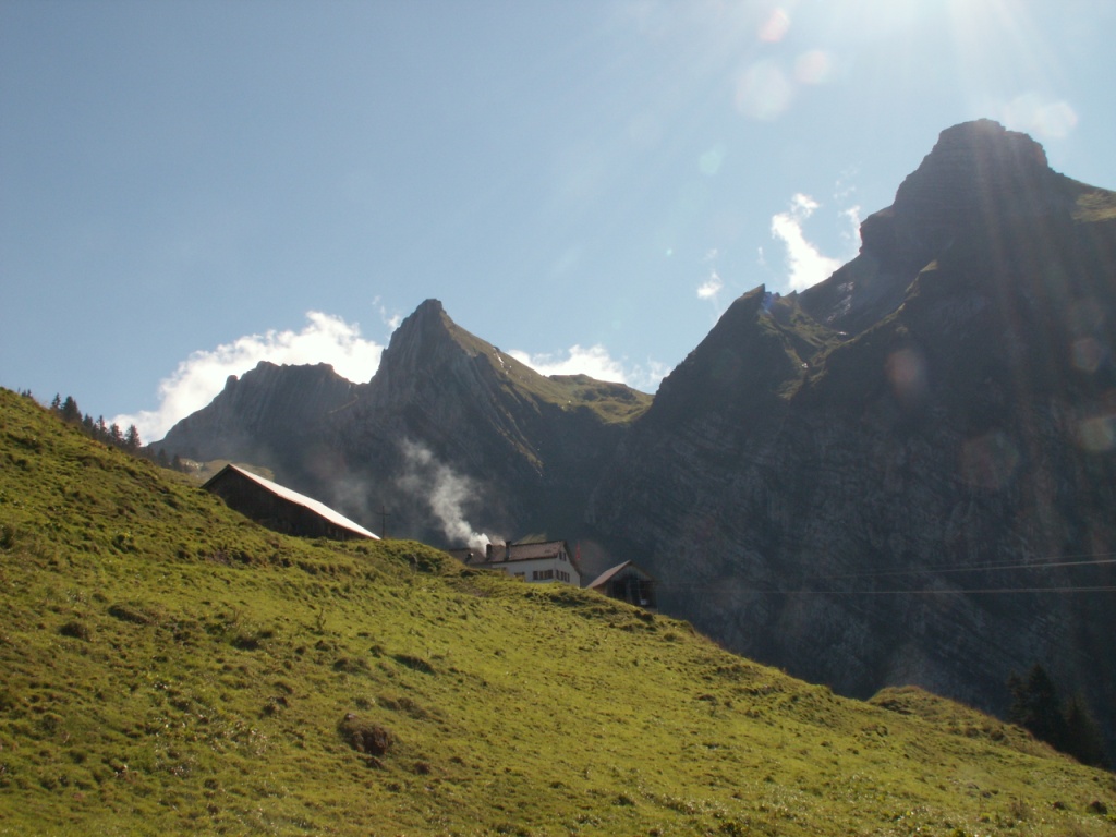 bei der Alp Hohfläschen 1475 m.ü.M.