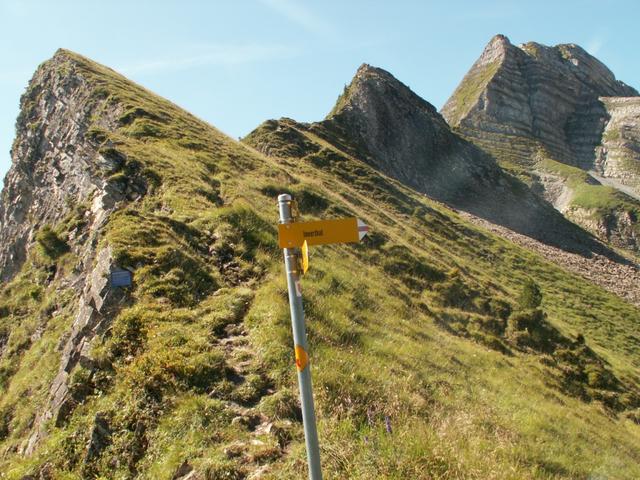 auf dem Grat 1902 m.ü.M.