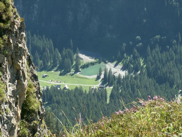 Blick runter ins Oberseetal